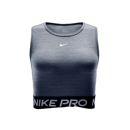 Pro Dri-Fit Cropped Gray Tank Top