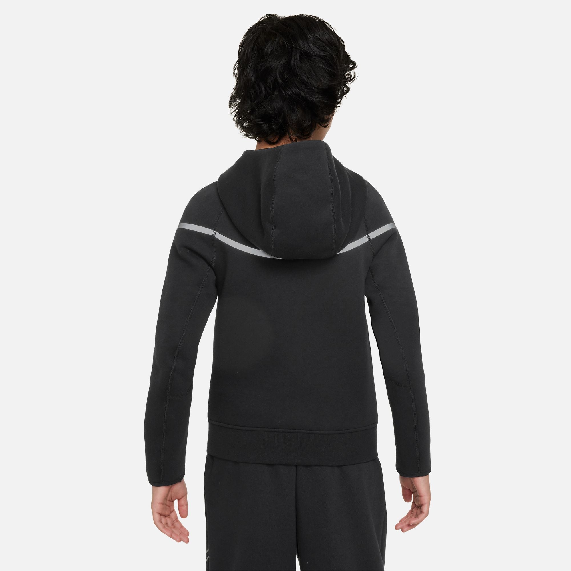 Boys' Reflective Full-Zip Hoodie