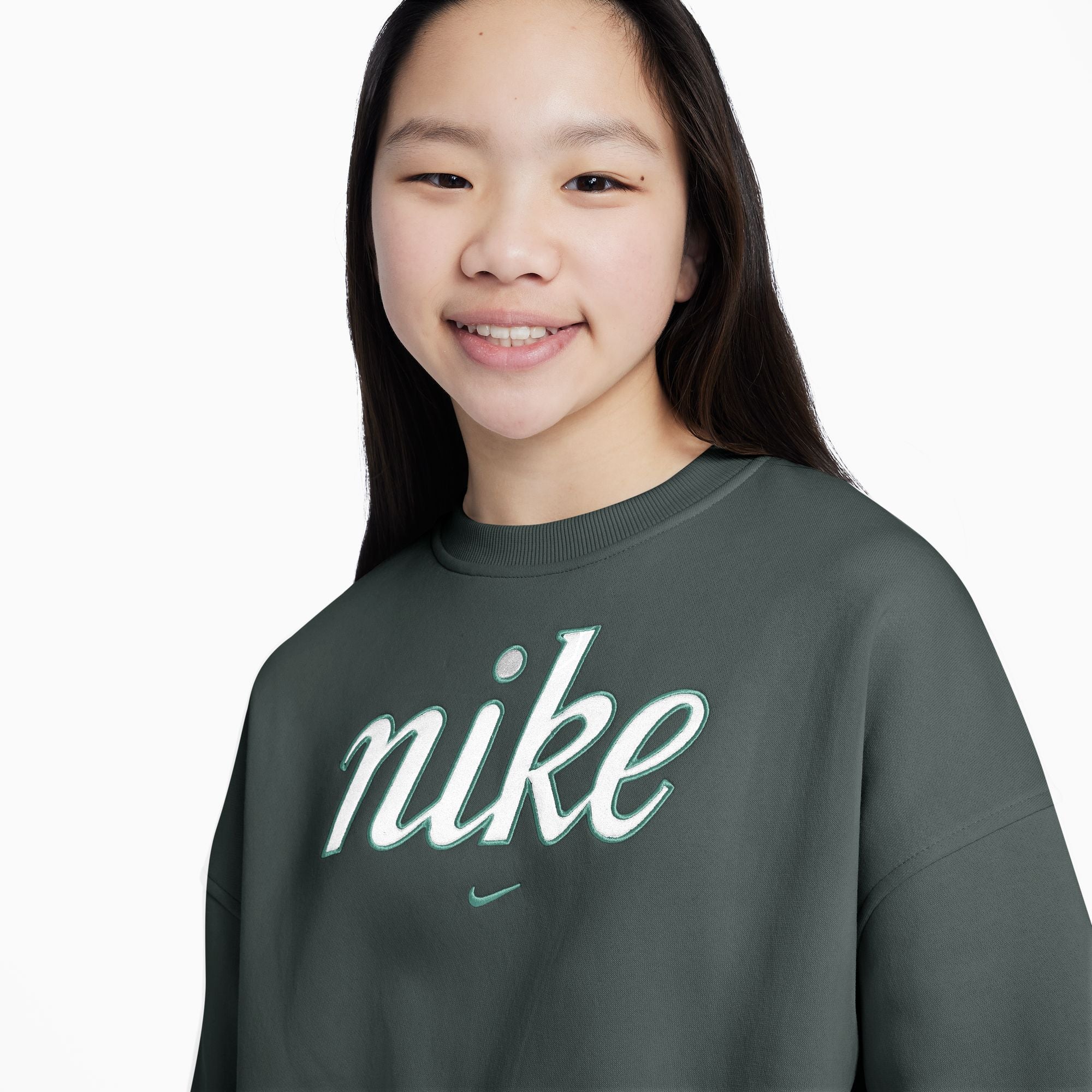 Club Fleece Boxy Crewneck