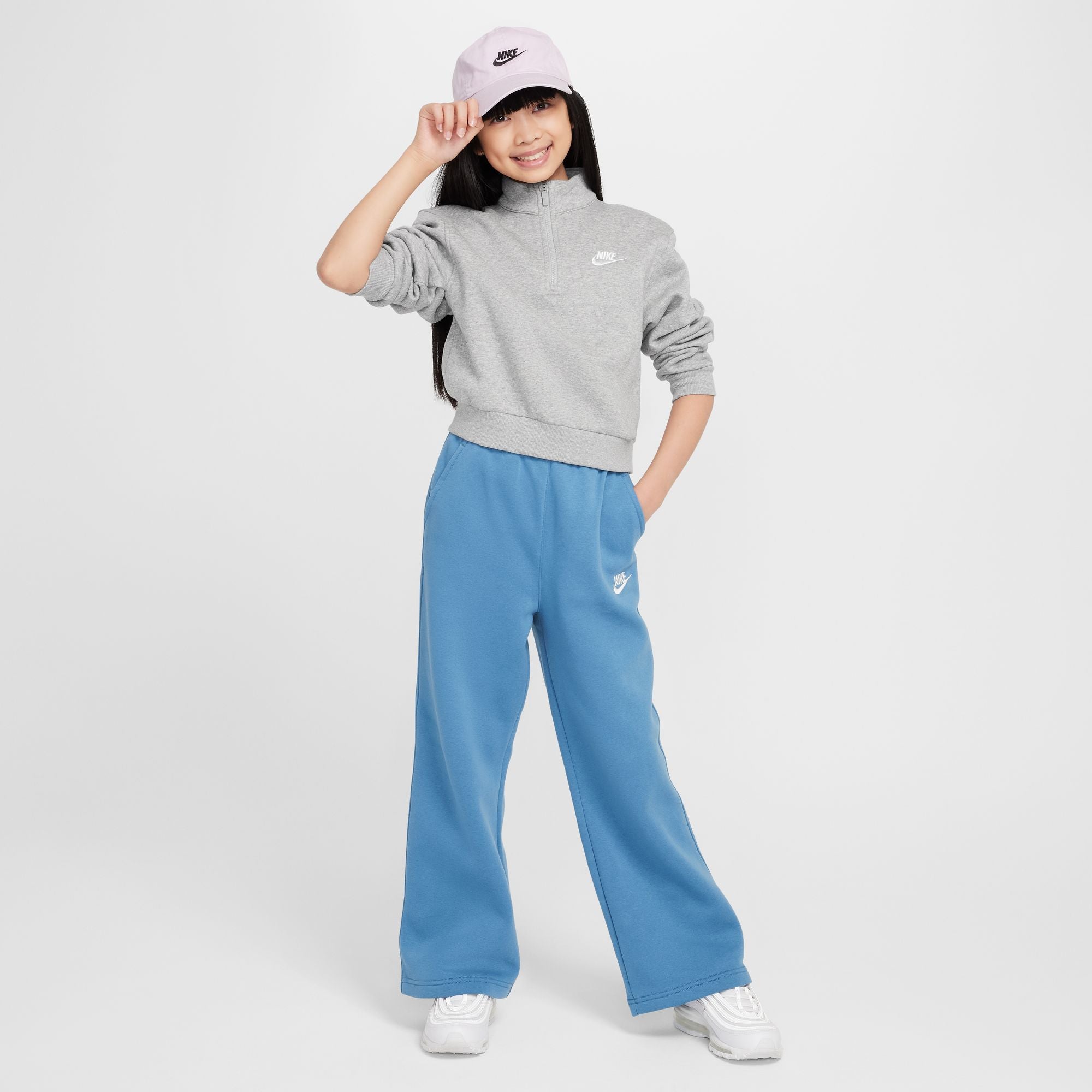 Club Fleece Wide Leg Pant