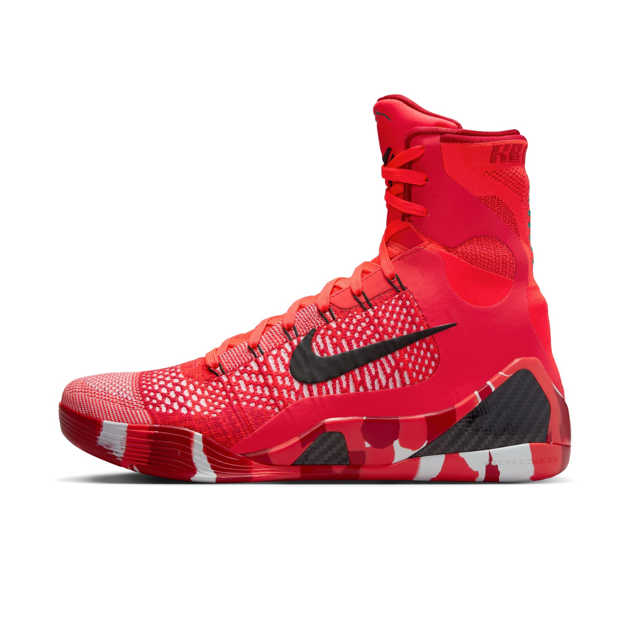Kobe Ix Elite High Protro Bright Crimson and Emerald Green