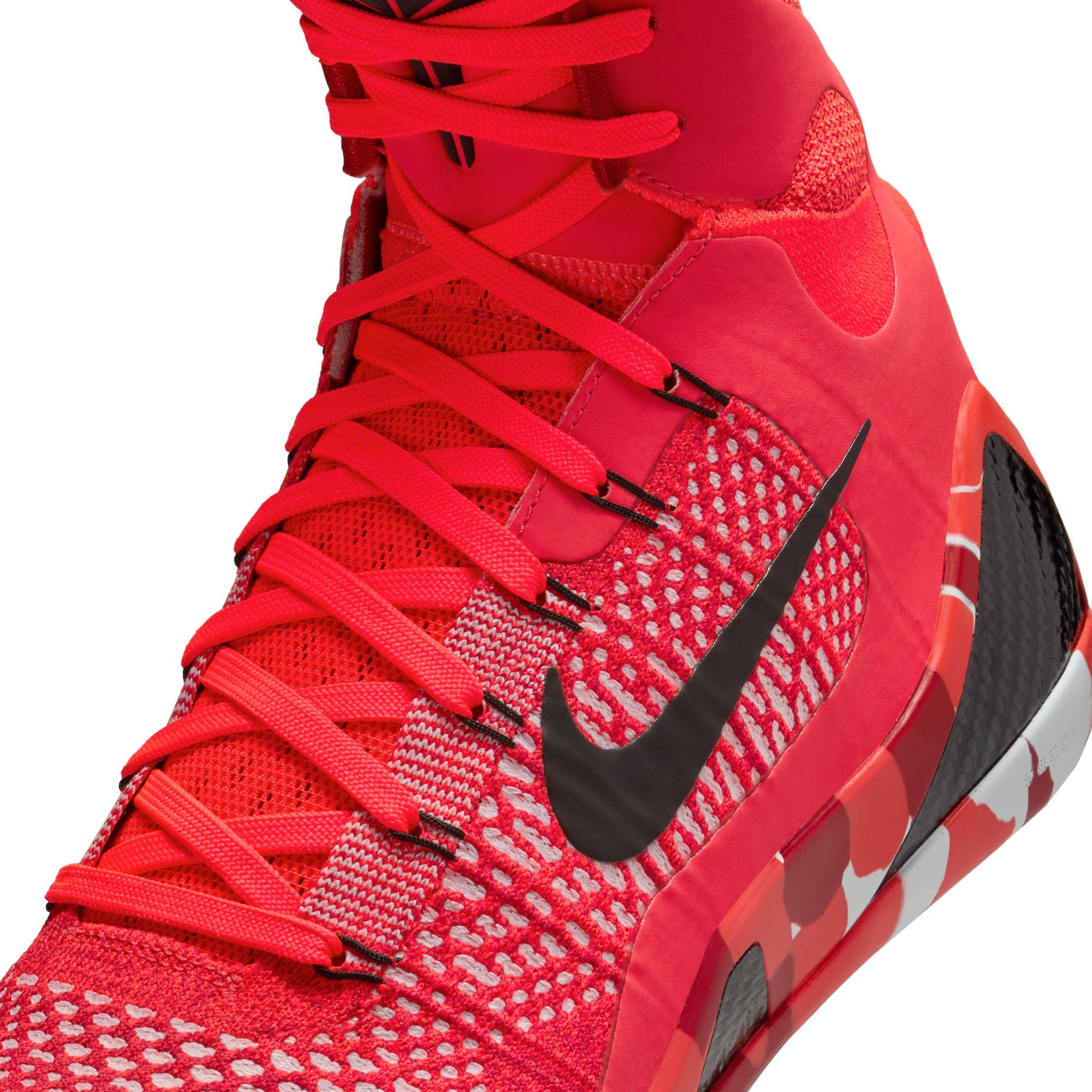 Kobe Ix Elite High Protro Bright Crimson and Emerald Green