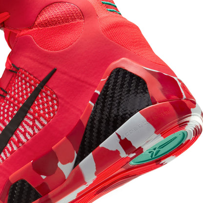 Kobe Ix Elite High Protro Bright Crimson and Emerald Green