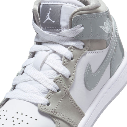 Jordan 1 Mid SE White Medium Grey Cool Grey PS