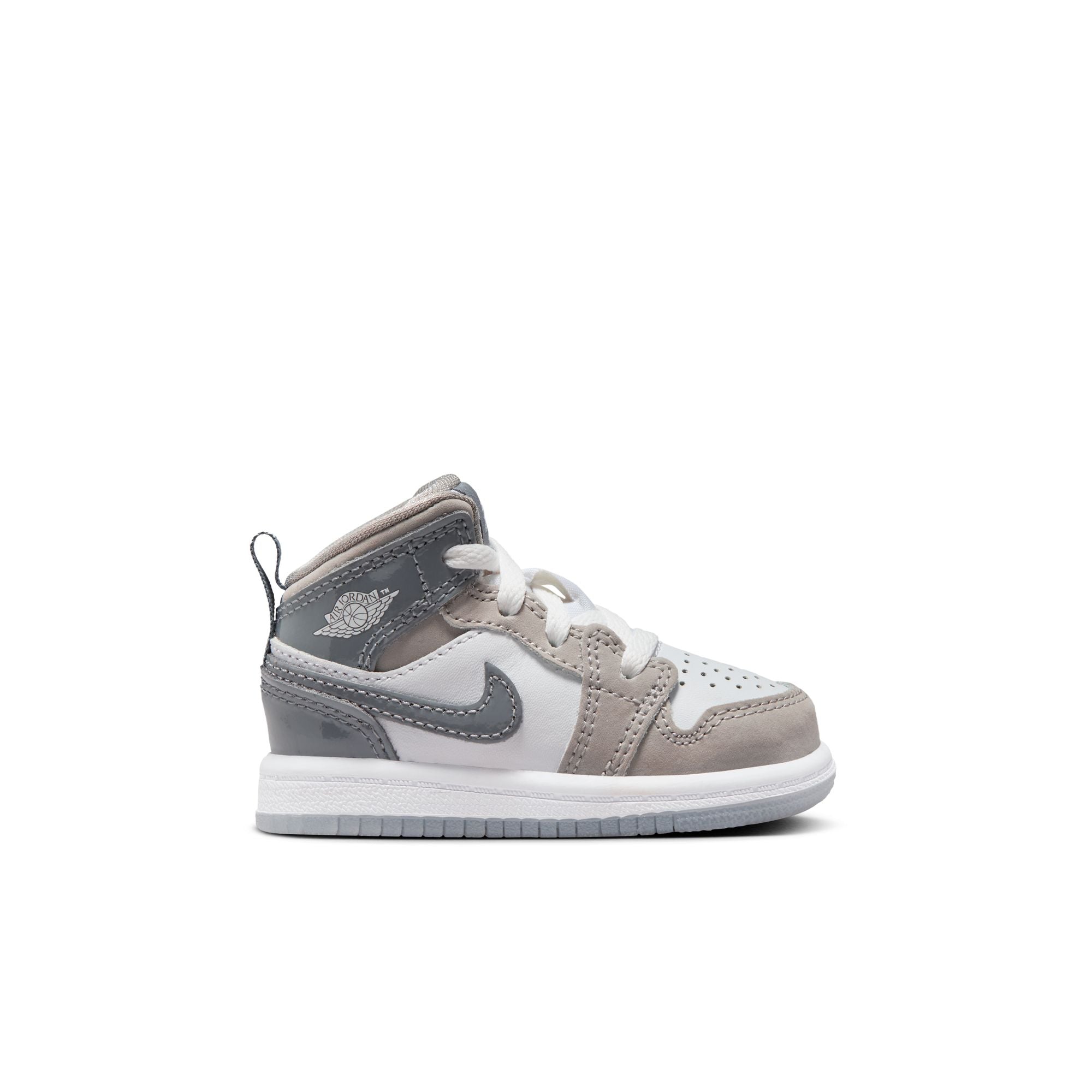 Jordan 1 Mid SE Patent Cool Grey TD