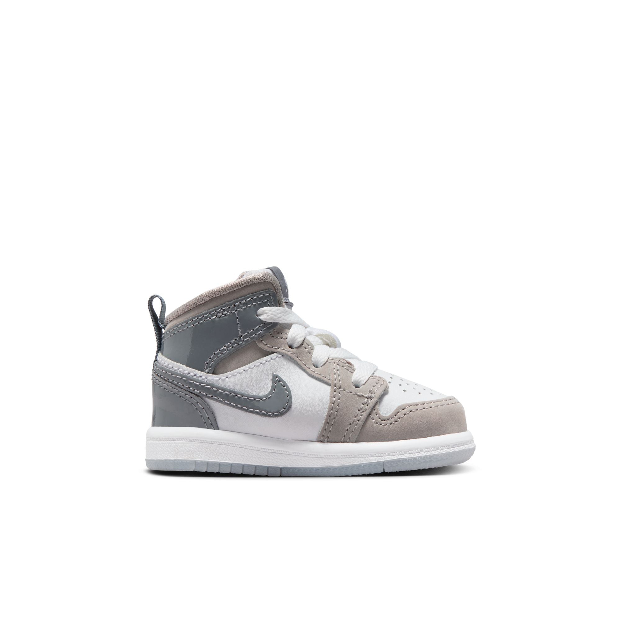 Jordan 1 Mid SE Patent Cool Grey TD