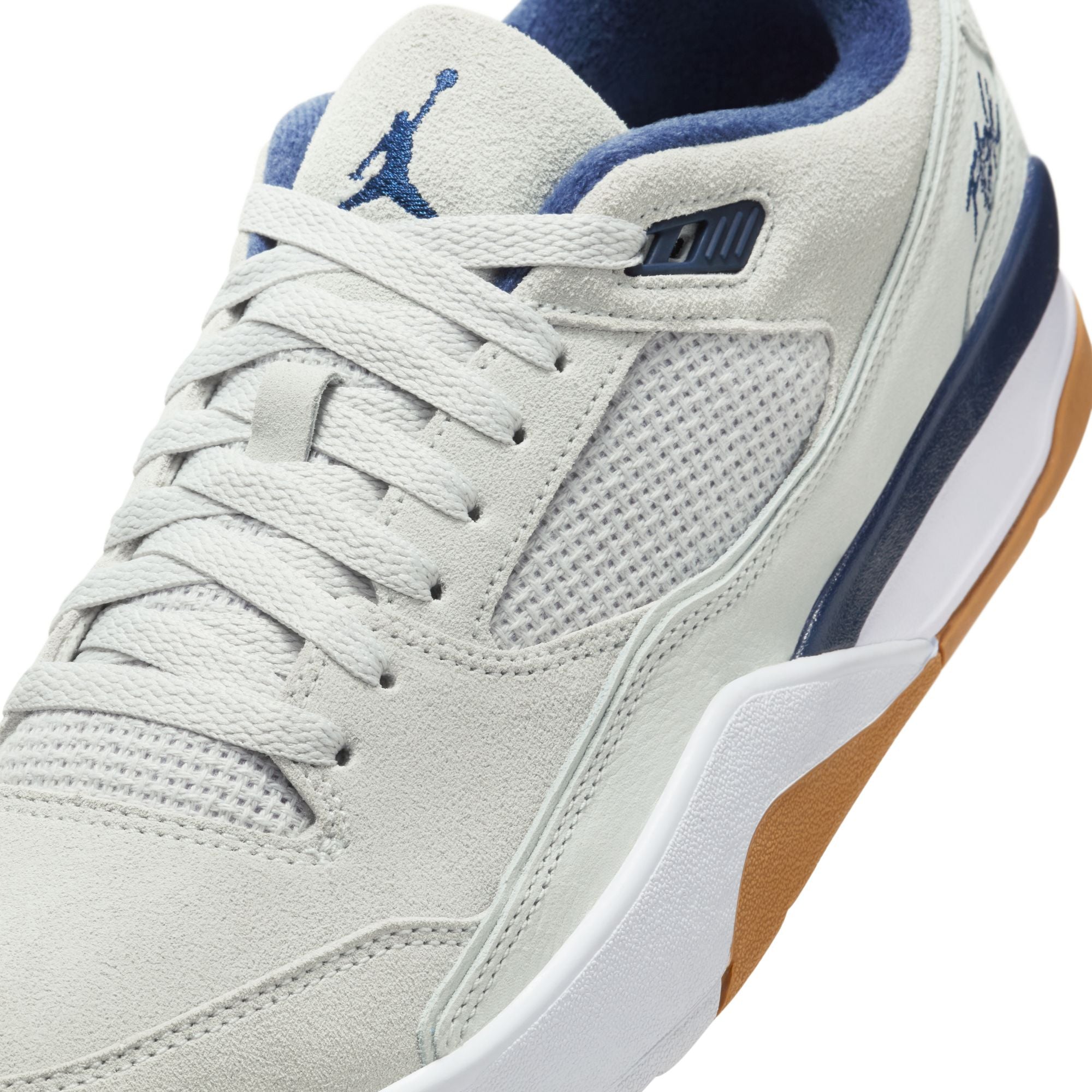 Jordan Flight Court Neutral Grey White Gum Light