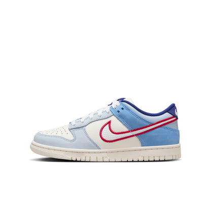 Dunk Low Armory Blue Red Mesh GS