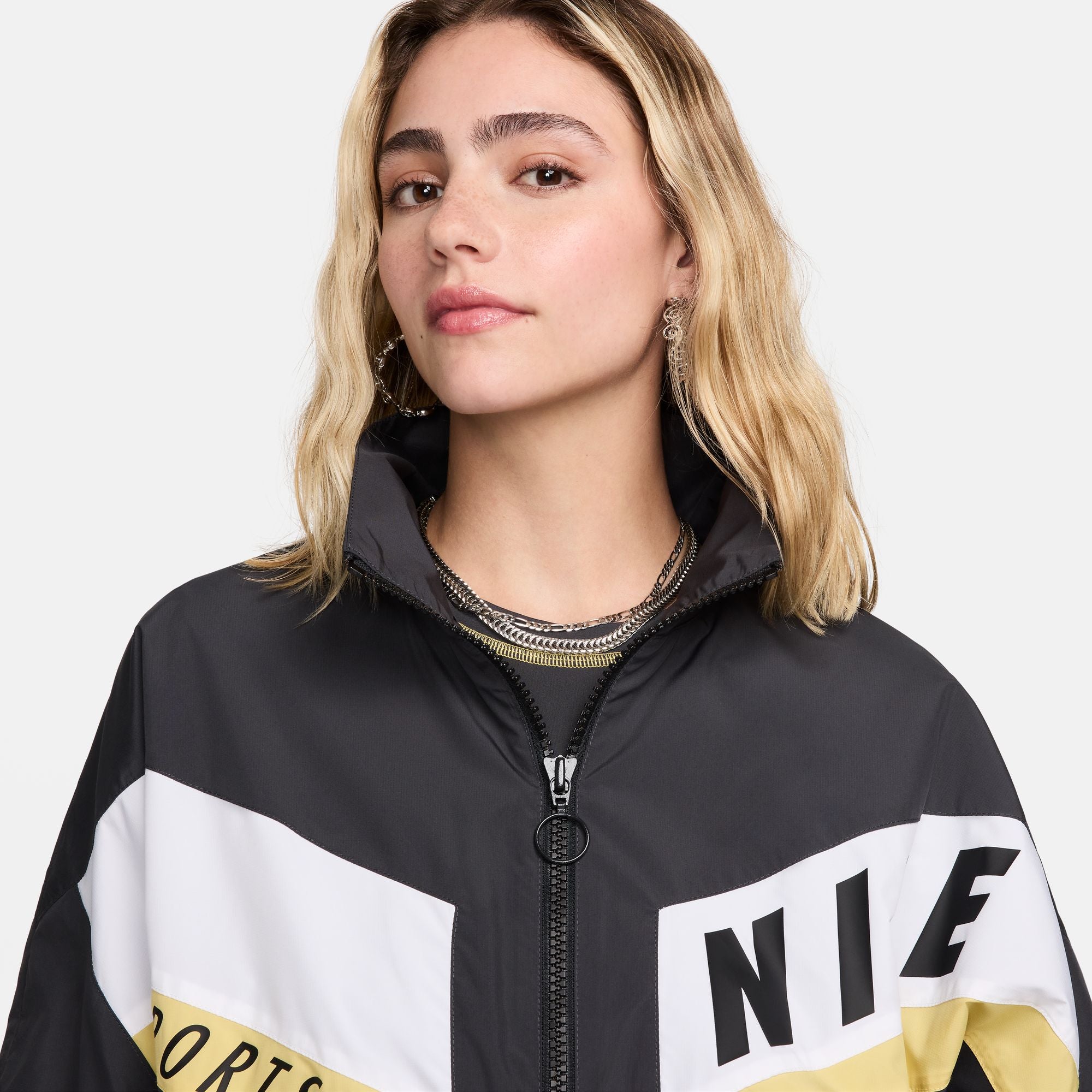 [NIKE] NSW WOMEN'S OVERSIZED WOVEN JACKET ☆大人気☆ Nike Sportswear Essential Women's Oversized UV Woven Coaches