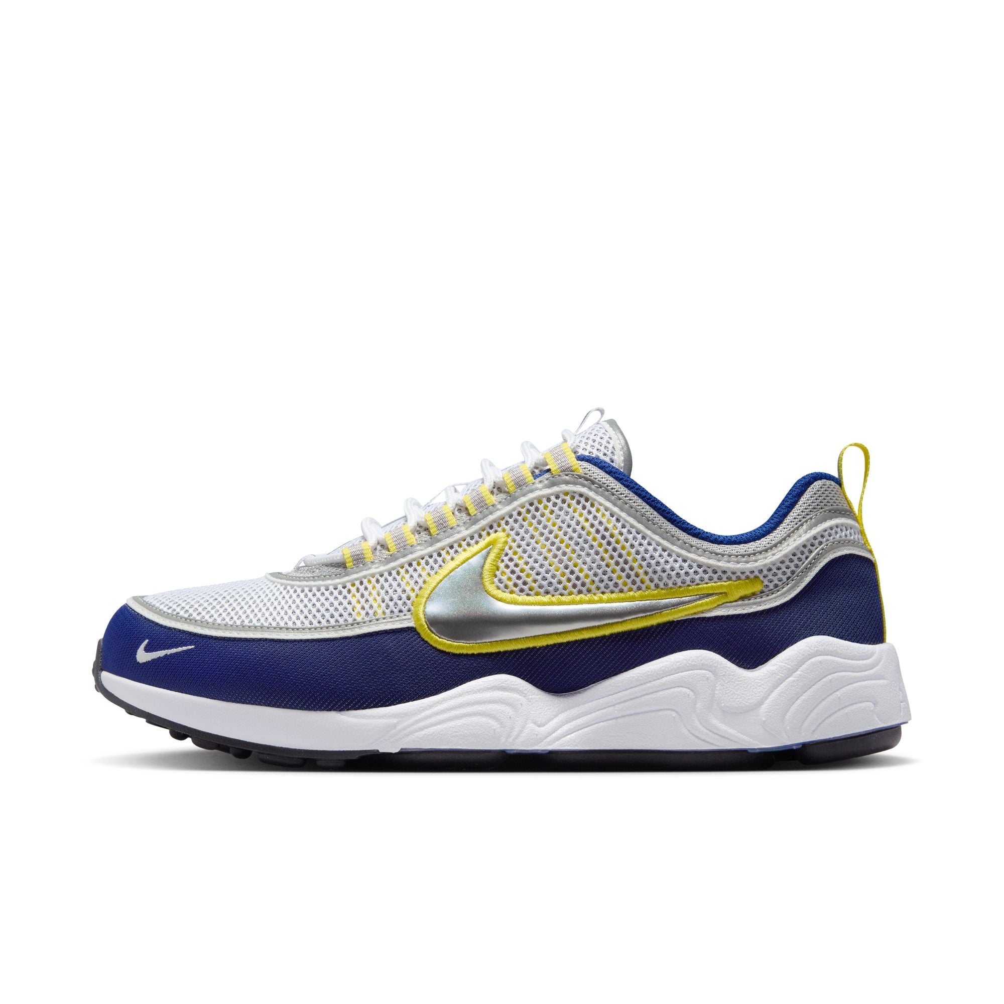 Air Zoom Spiridon Deep Royal Blue and Metallic Silver