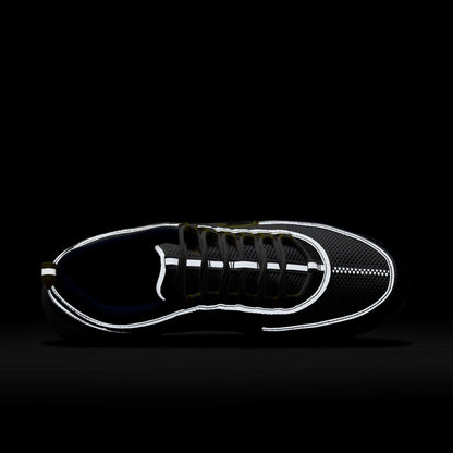 Air Zoom Spiridon Deep Royal Blue and Metallic Silver