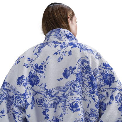Nsw Collection Oversized Jacquard Track Jacket