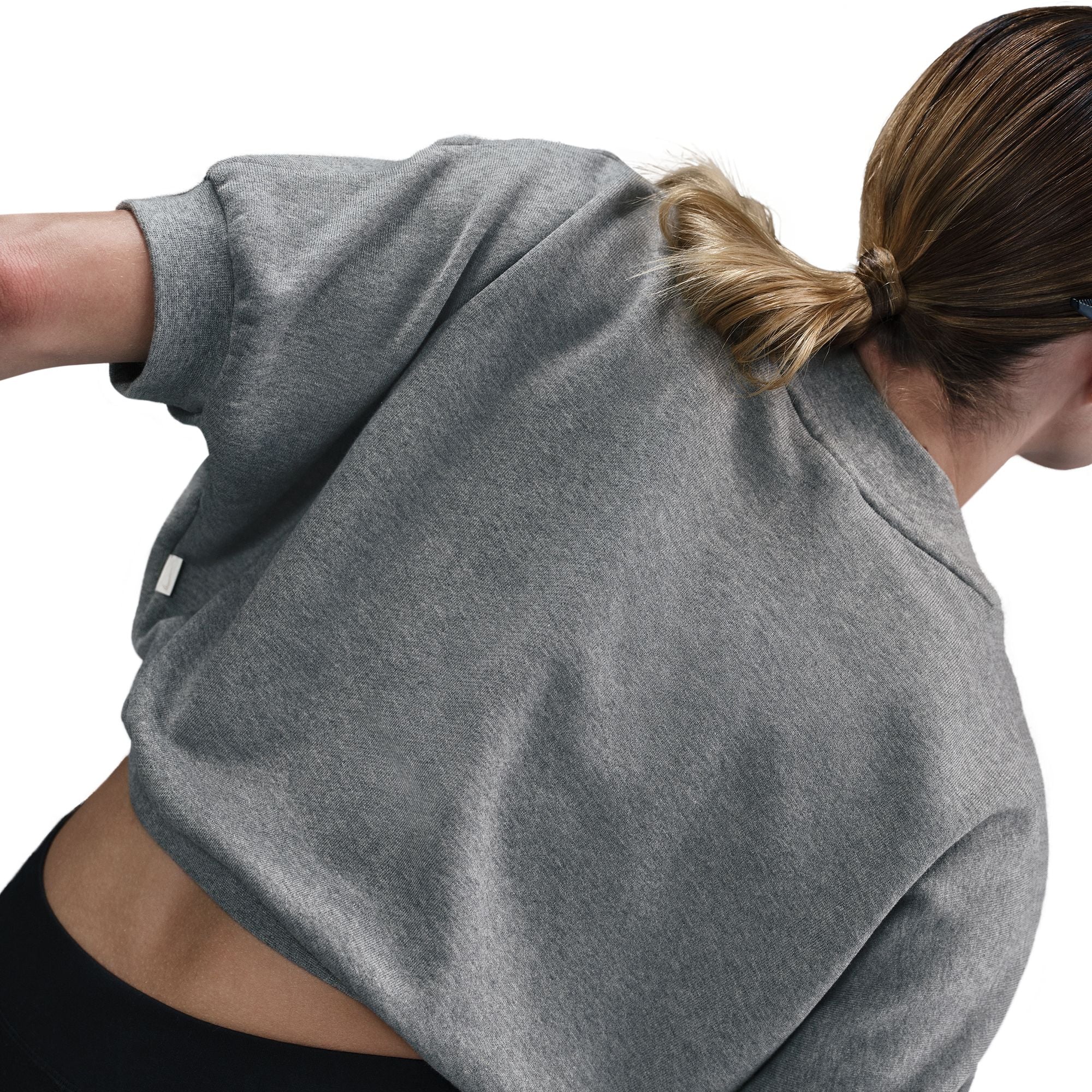 Crop French Terry Tee