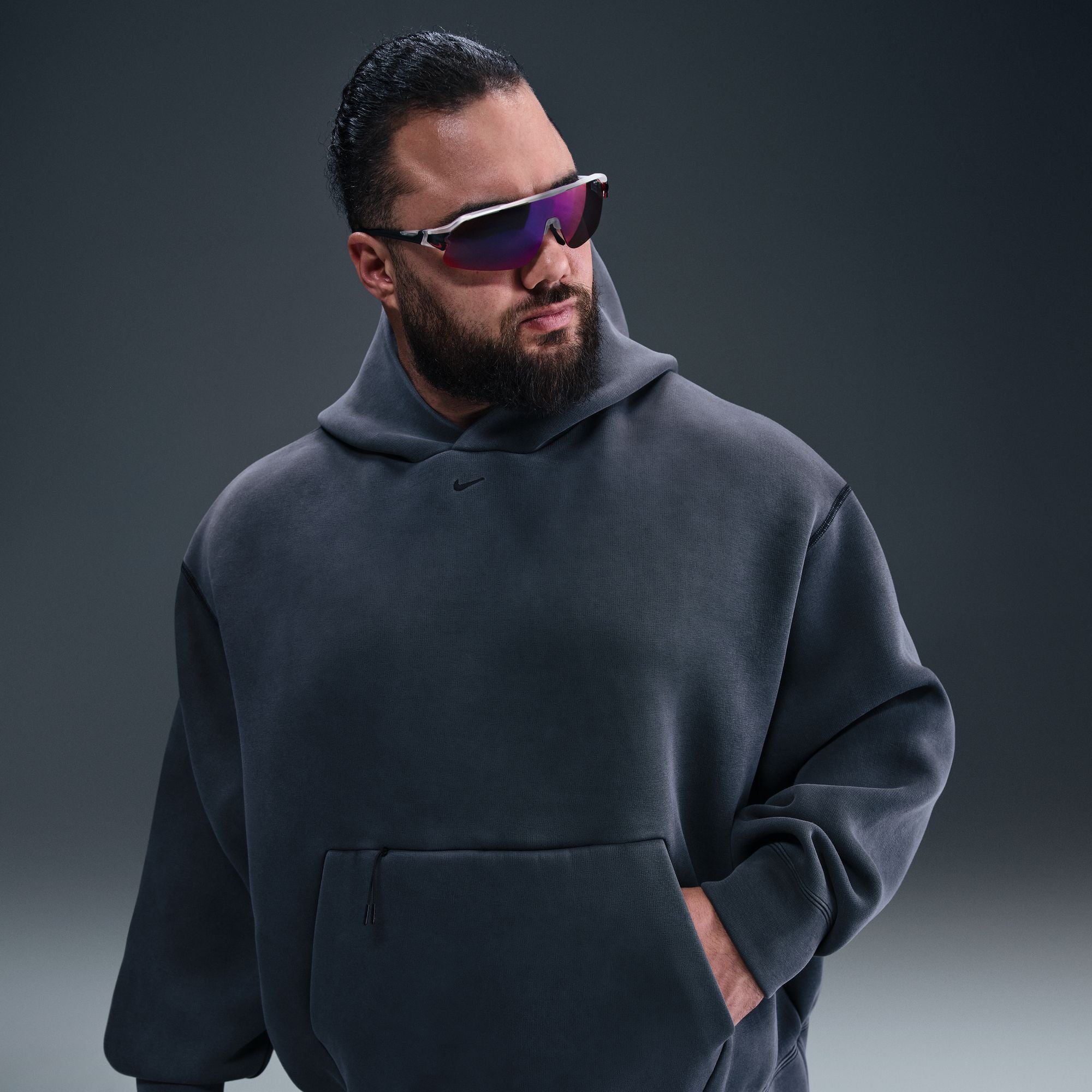 Tech Fleece Black Pullover Hoodie