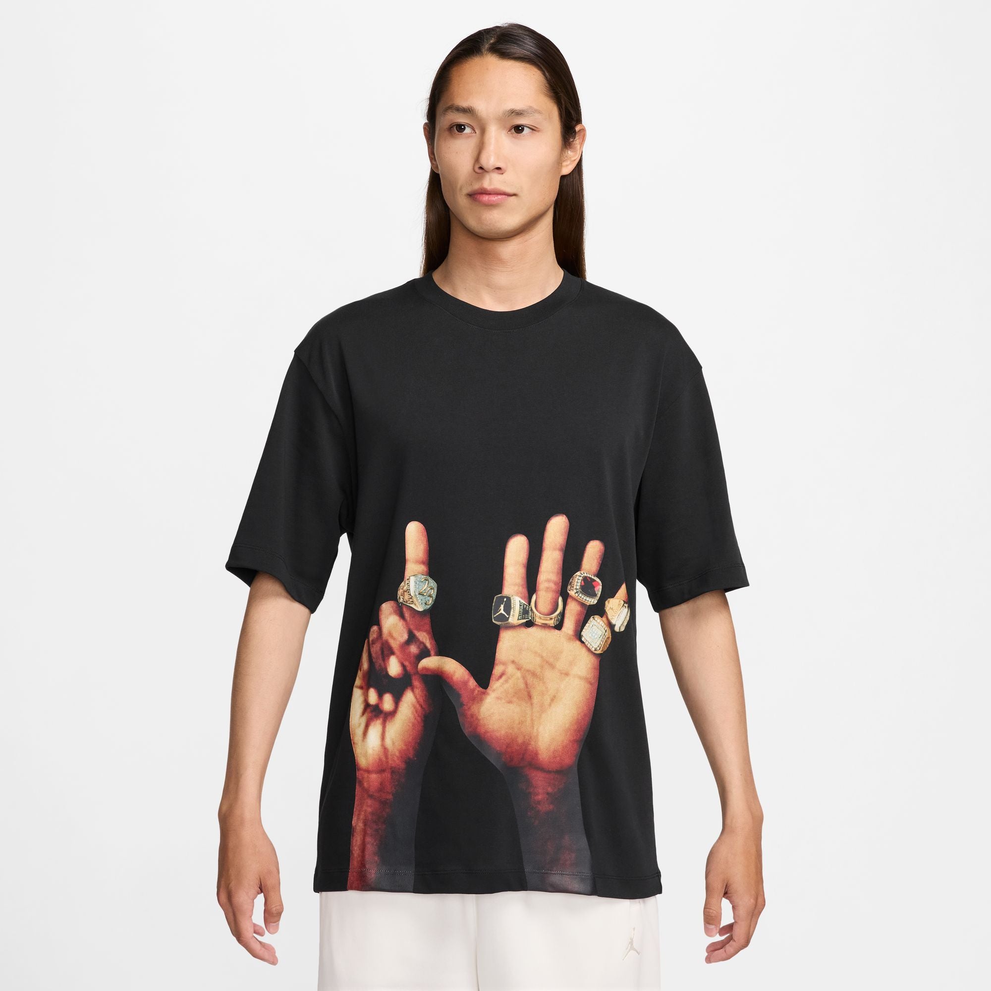 Jordan Flight Mvp Rings Tee Black