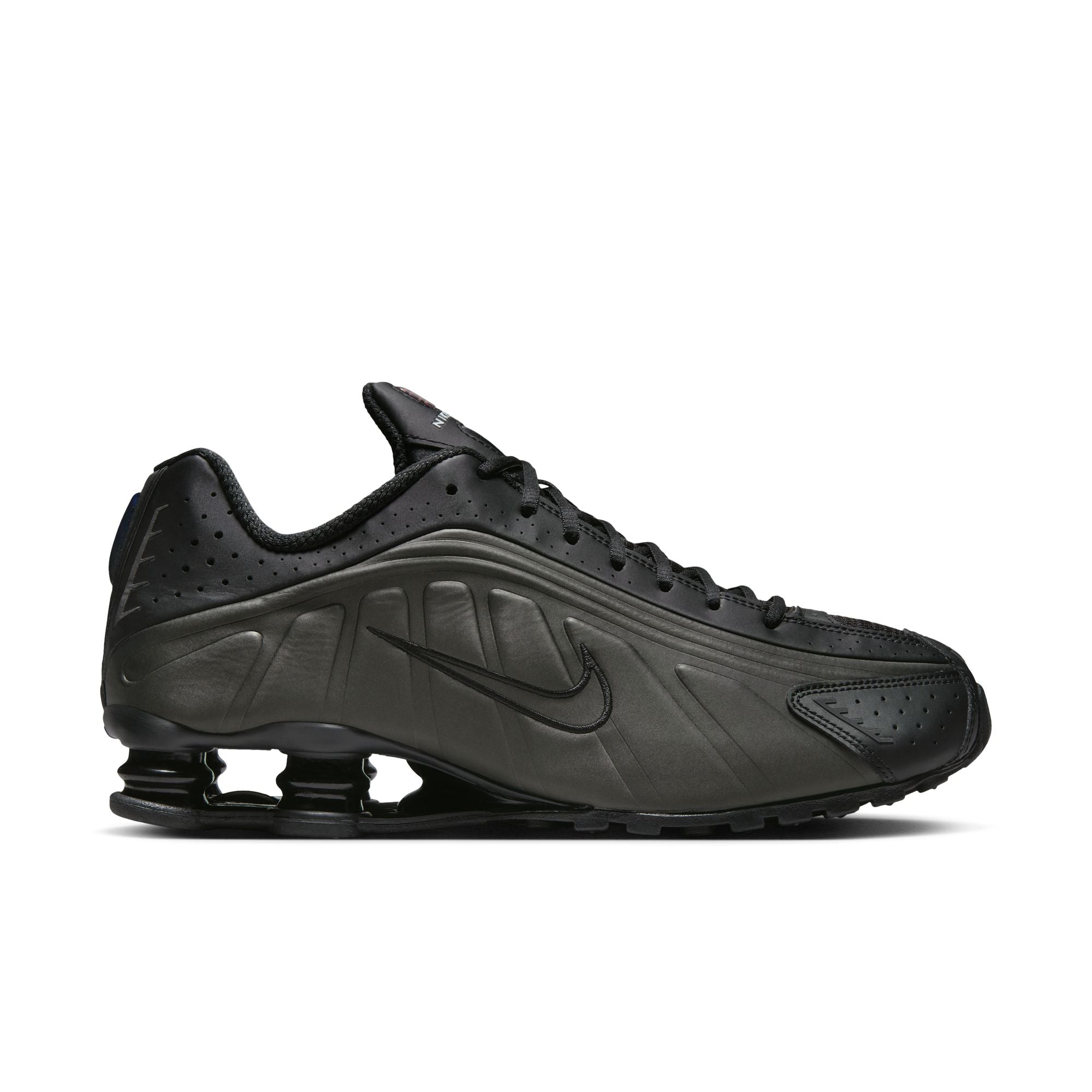 Shox R4 Black Bright Crimson