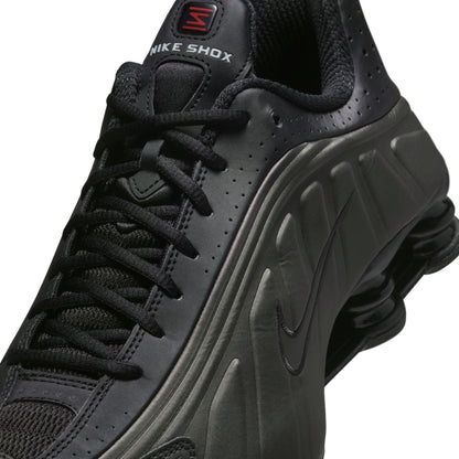 Shox R4 Black Bright Crimson