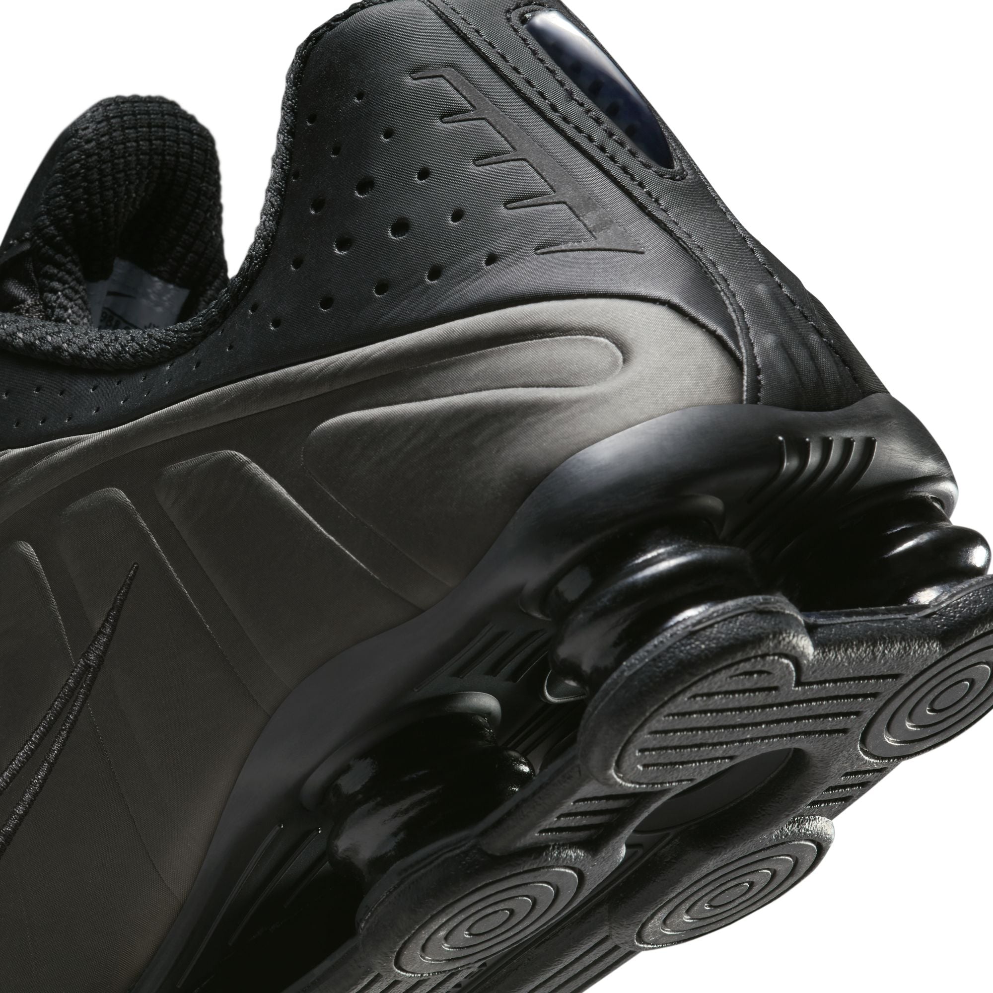 Shox R4 Black Bright Crimson