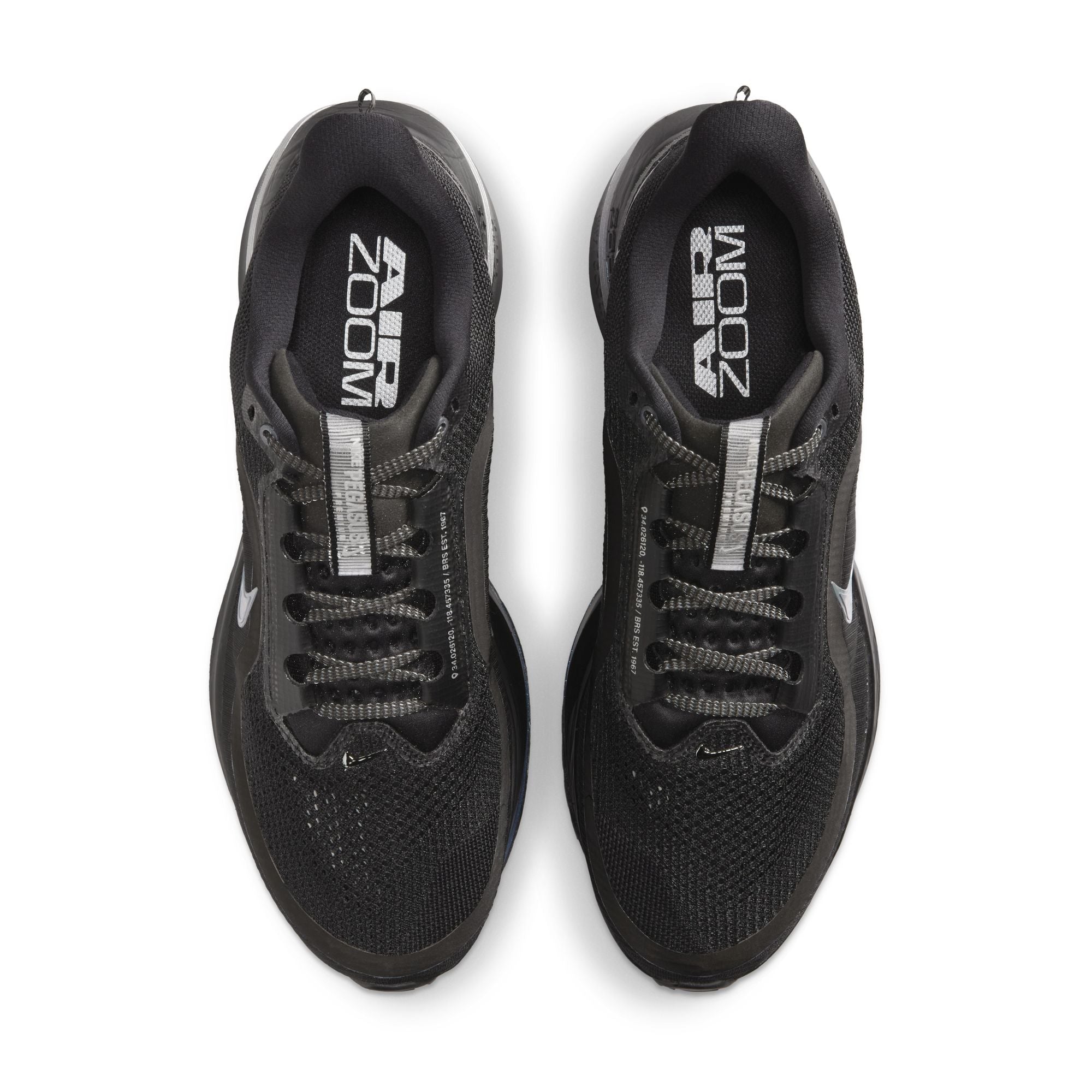 Air Zoom Pegasus Premium Black Metallic Silver