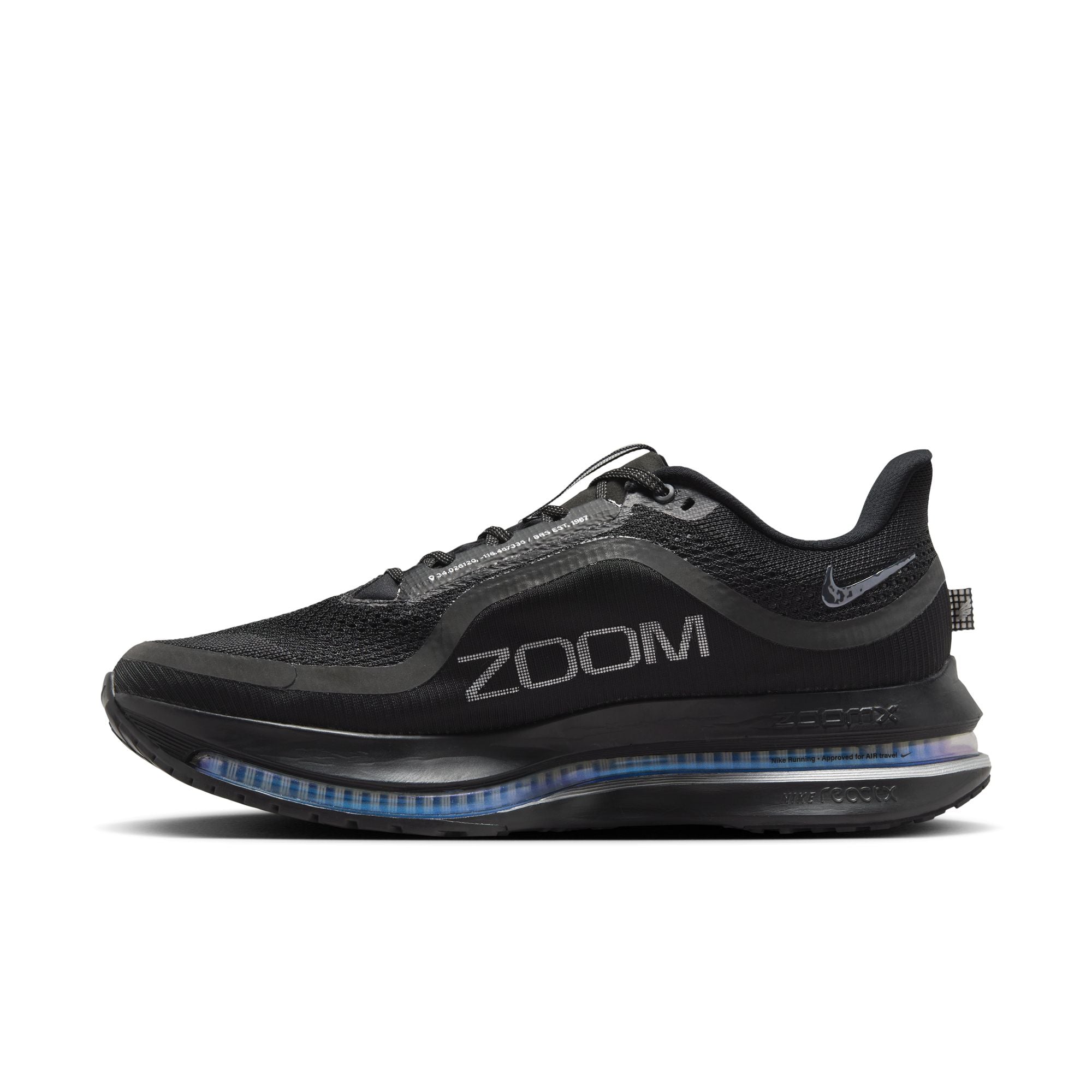 Air Zoom Pegasus Premium Black Metallic Silver