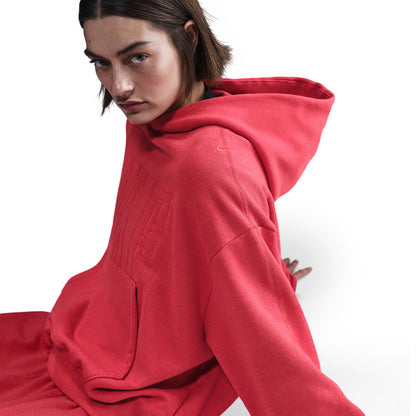 Oversized French Terry Pullover Hoodie