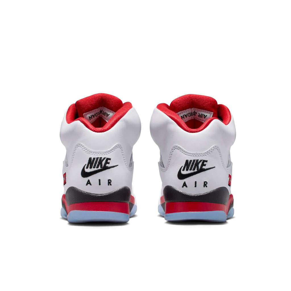 Jordan 5 Retro Fire Red Black Tongue GS