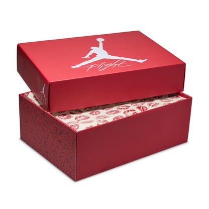 Air Jordan 4 Pale Ivory and Tough Red