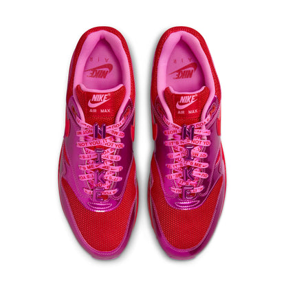 Air Max 1 Premium Playful Pink and University Red