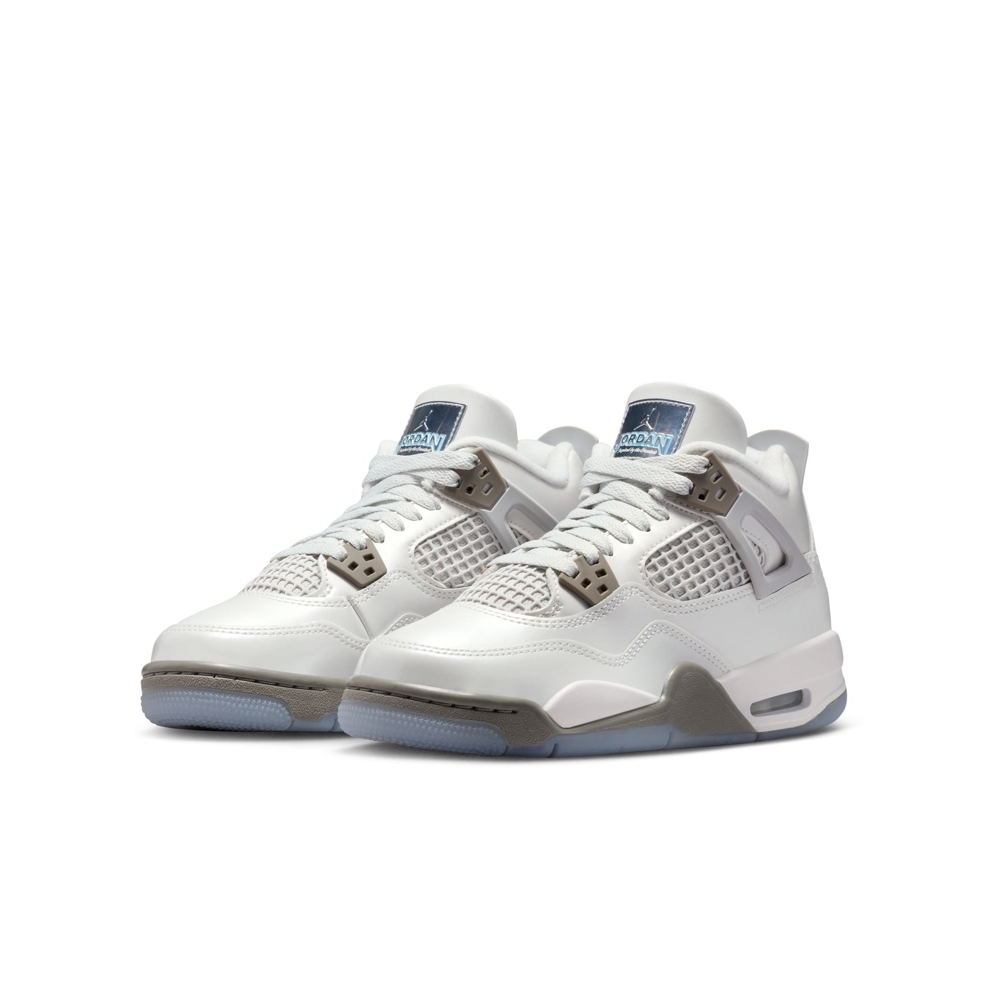 Jordan 4 Retro Photon Dust Blue Chill GS