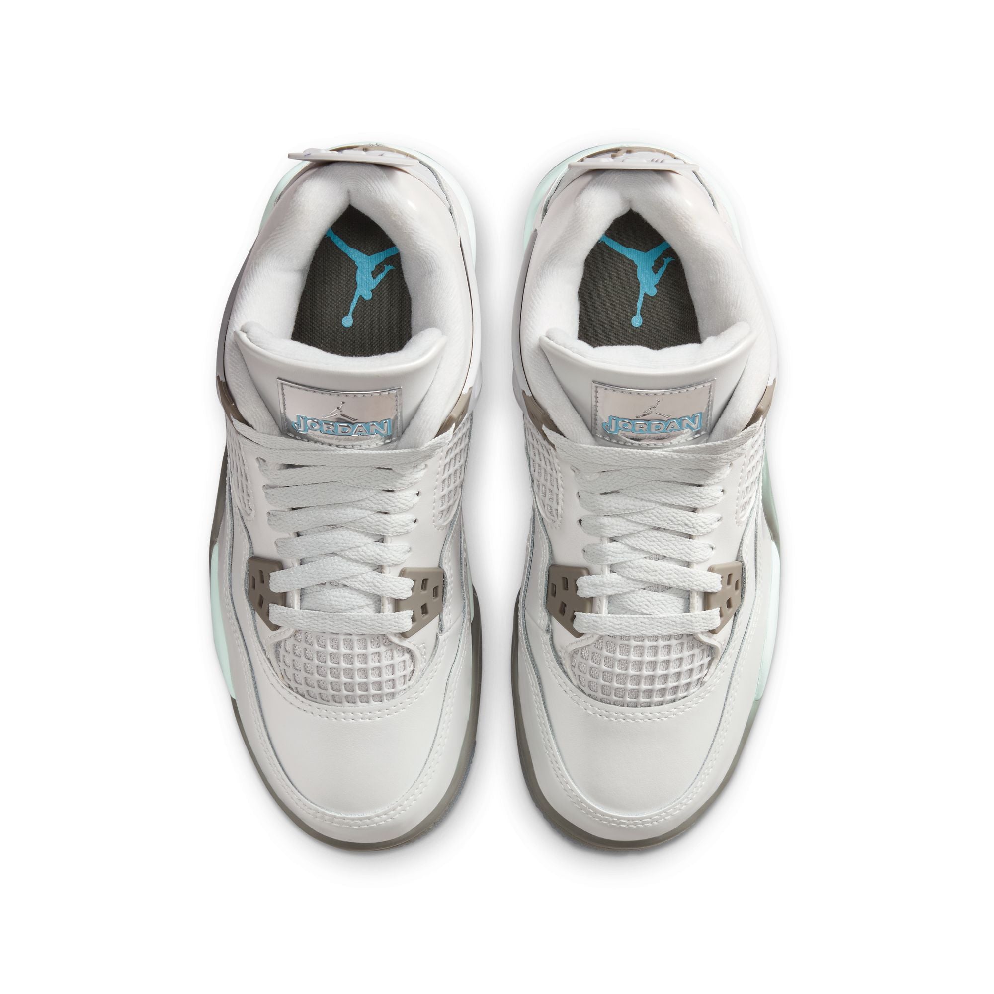 Jordan 4 Retro Photon Dust Blue Chill GS