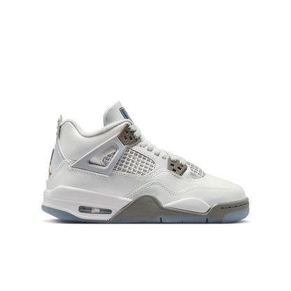 Jordan 4 Retro Photon Dust Blue Chill GS