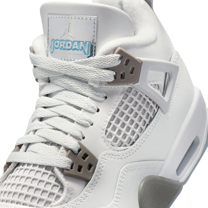 Jordan 4 Retro Photon Dust Blue Chill GS