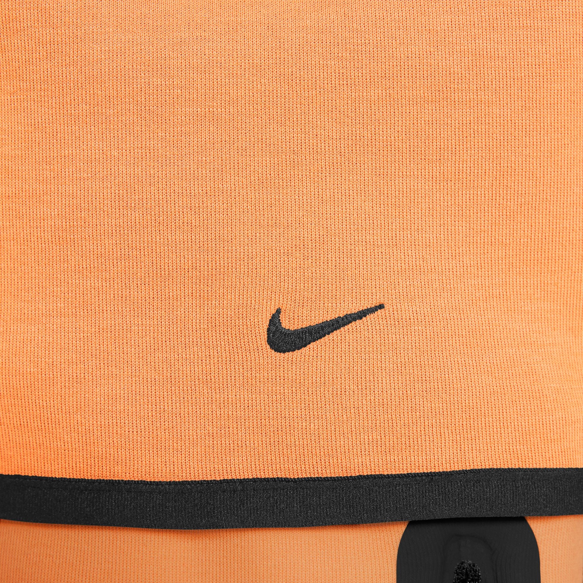 Sportswear Tech Orange Fleece Full Zip Hoodie