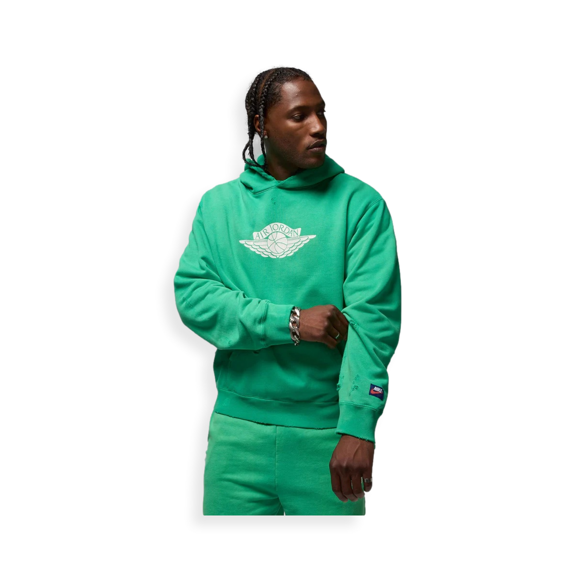 Rare Air Fleece Green Pullover Hoodie – WOODstack
