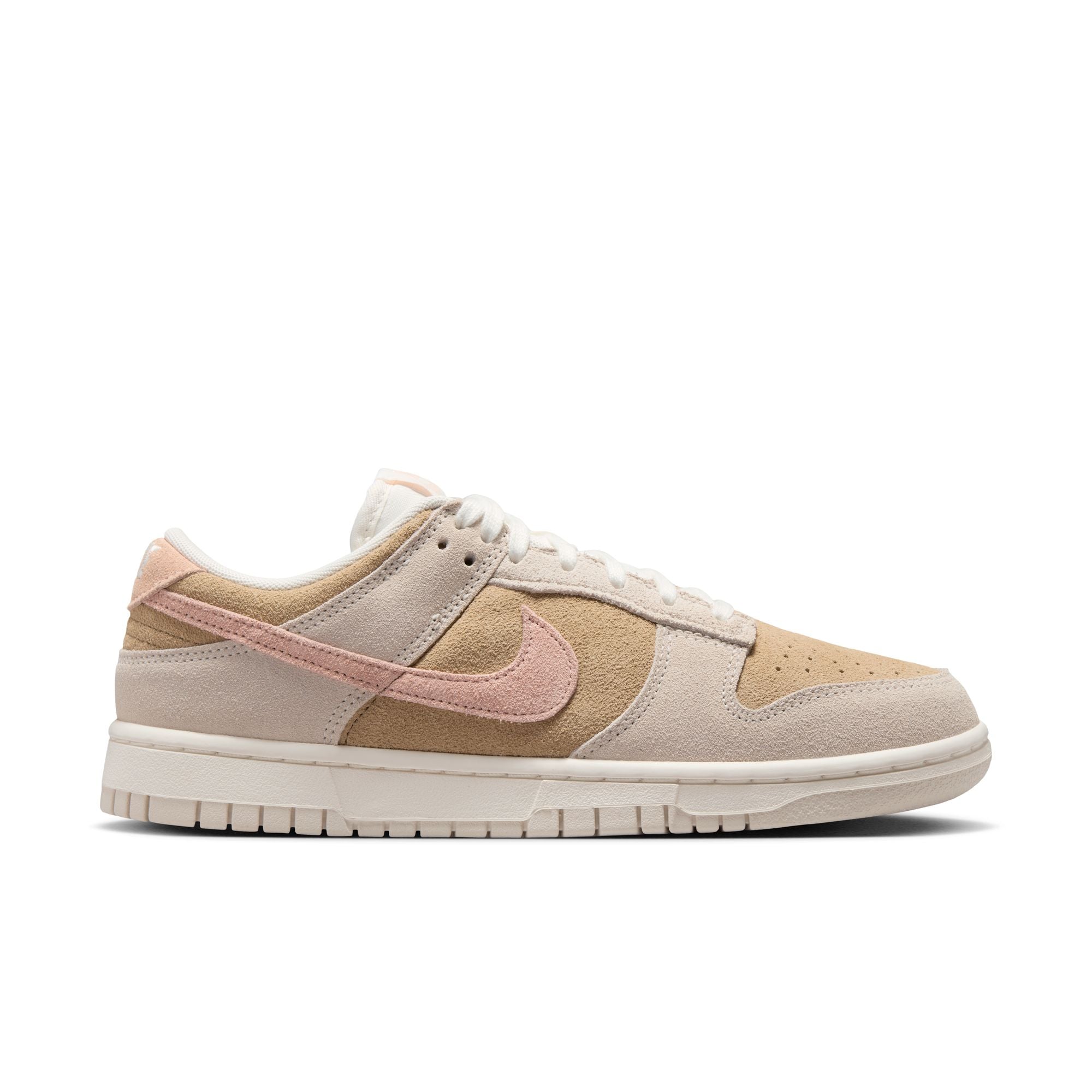 Dunk Low Suede Phantom Washed Coral