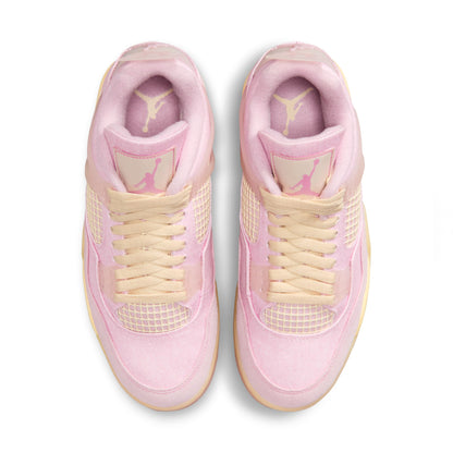 Air Jordan 4 Pearl Pink and Iced Carmine