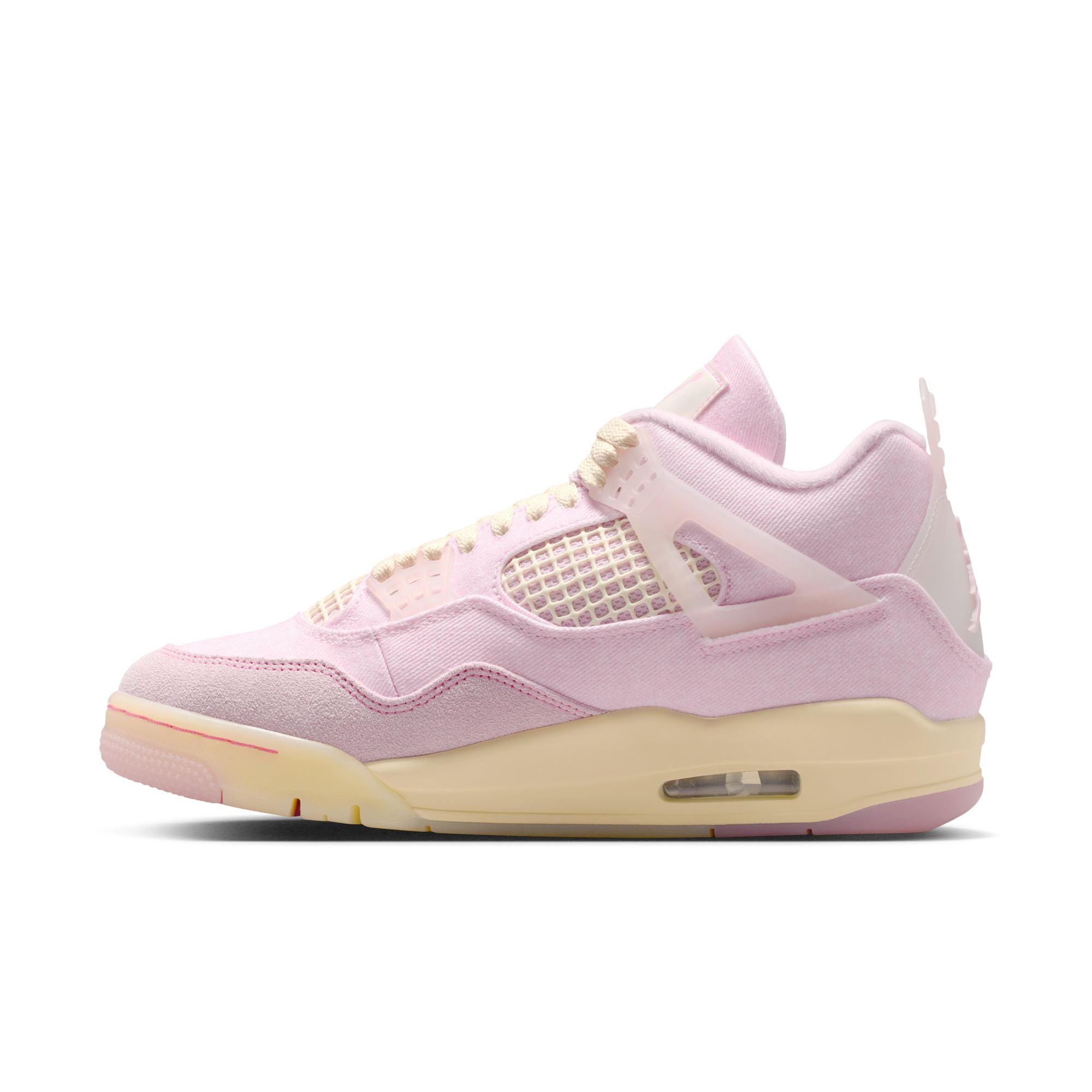 Air Jordan 4 Pearl Pink and Iced Carmine