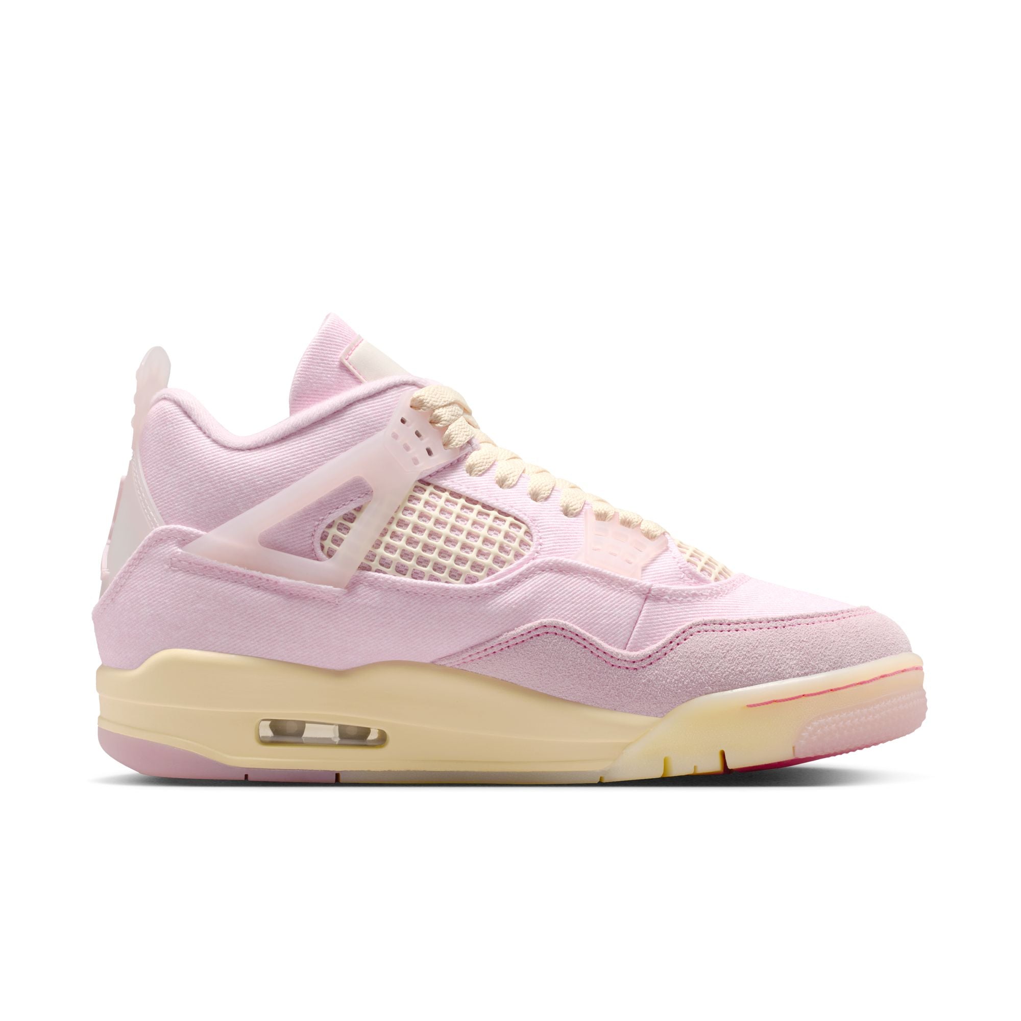 Air Jordan 4 Pearl Pink and Iced Carmine