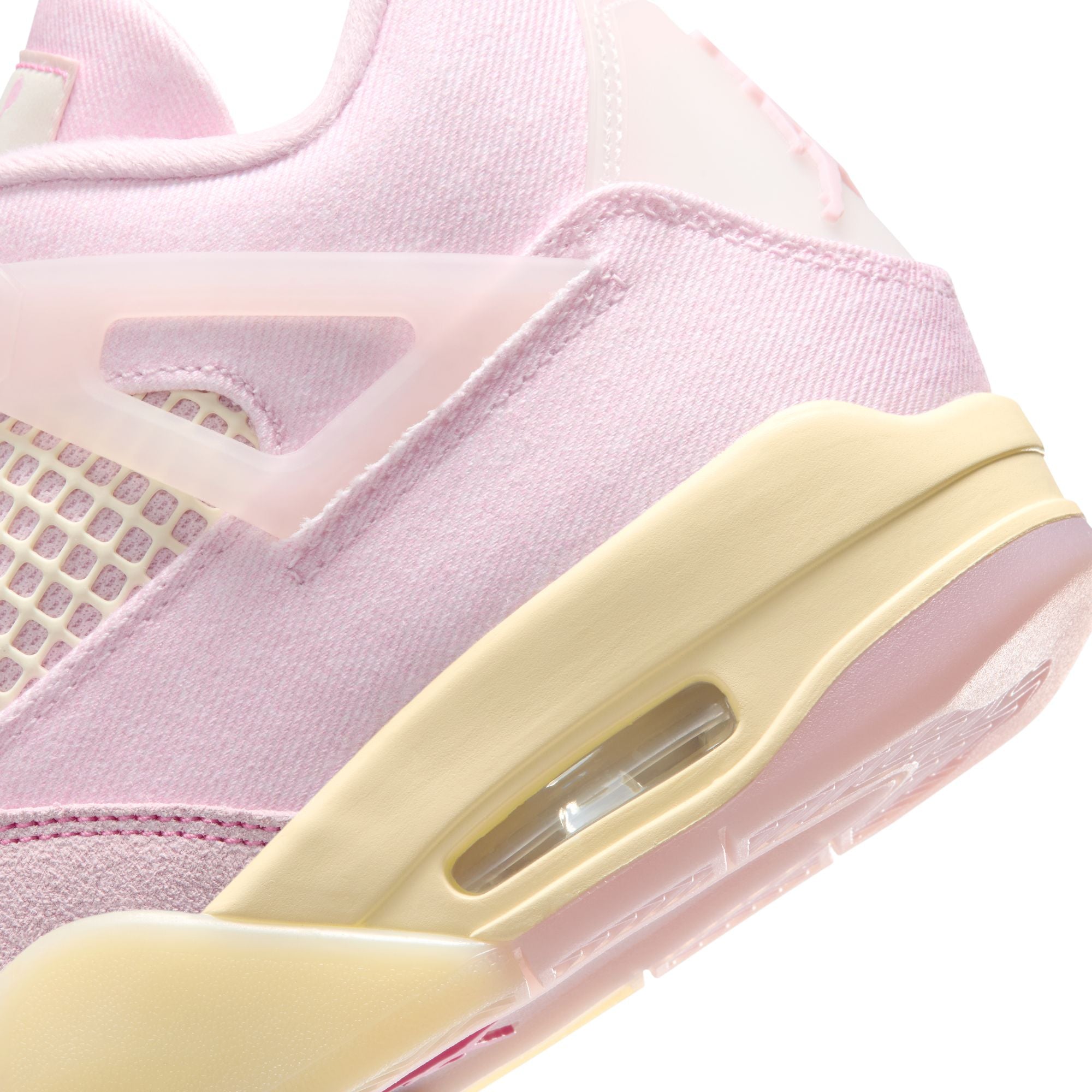 Air Jordan 4 Pearl Pink and Iced Carmine