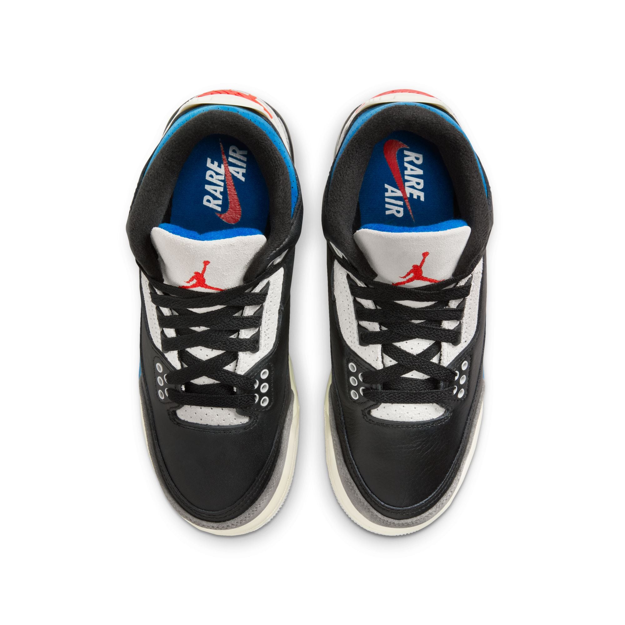 Air Jordan 3 Retro Black/Military Blue GS