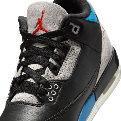 Air Jordan 3 Retro Black Military Blue GS