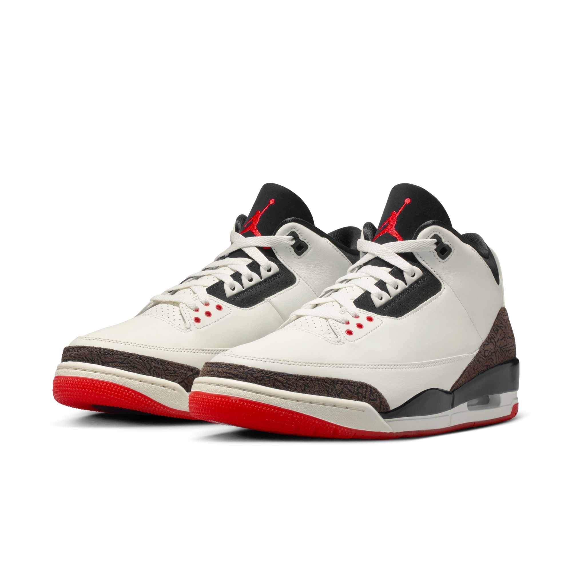 Air Jordan 3 Sail and University Red
