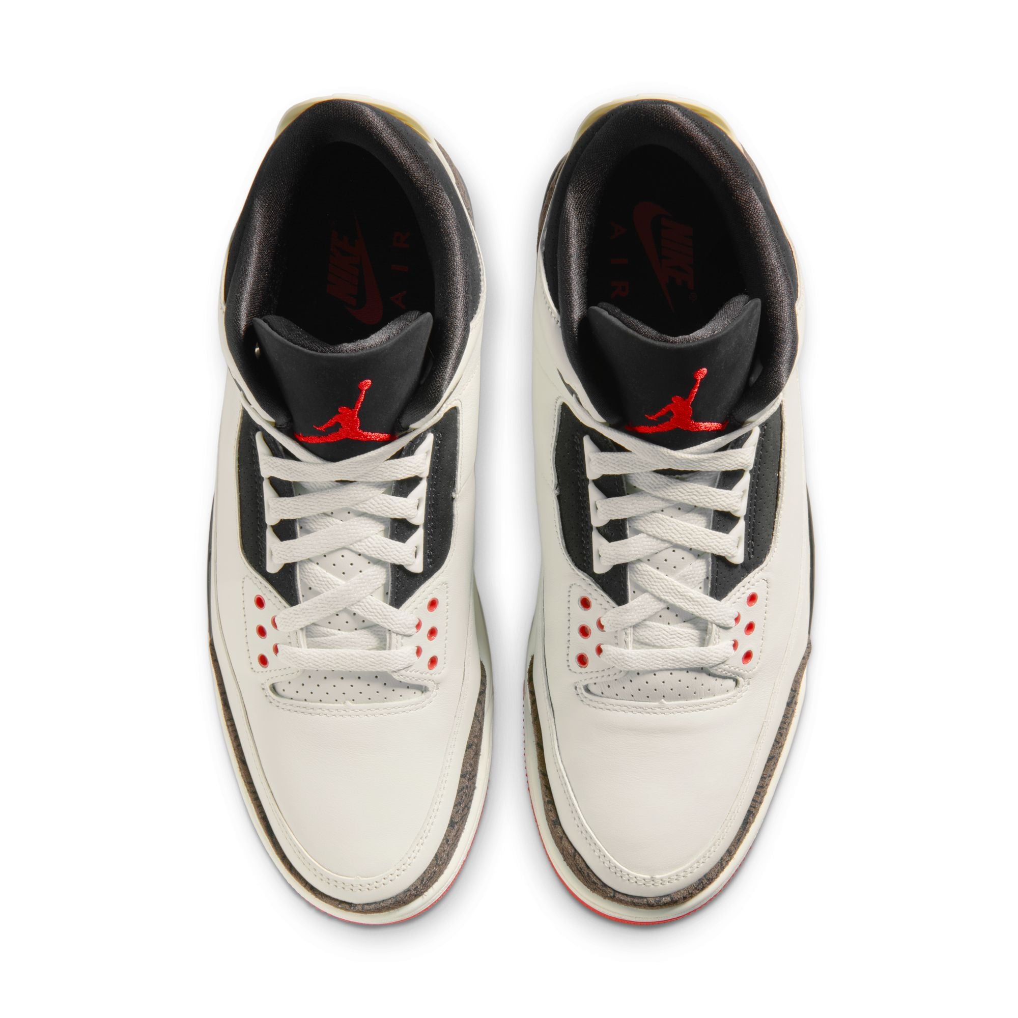 Air Jordan 3 Sail and University Red – WOODstack