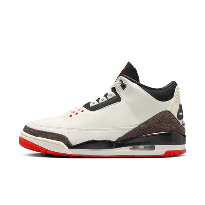 Air Jordan 3 Sail and University Red