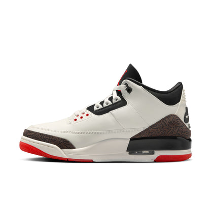 Air Jordan 3 Sail and University Red
