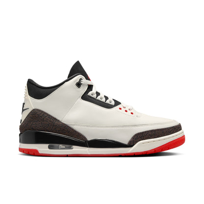 Air Jordan 3 Sail and University Red