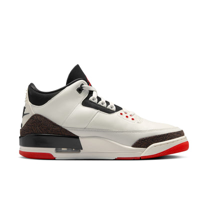 Air Jordan 3 Sail and University Red