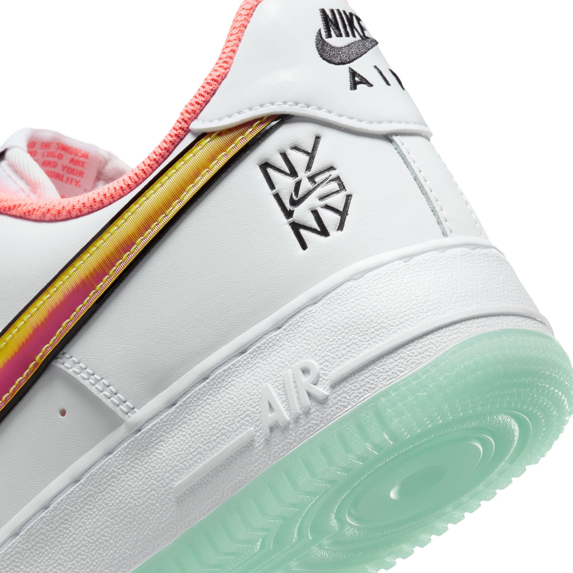 Air Force 1 Low NY vs. NY White Crimson Pulse