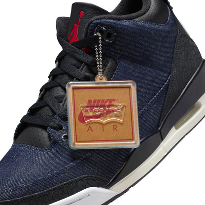 Air Jordan 3 x Levi's Indigo and Gym Red