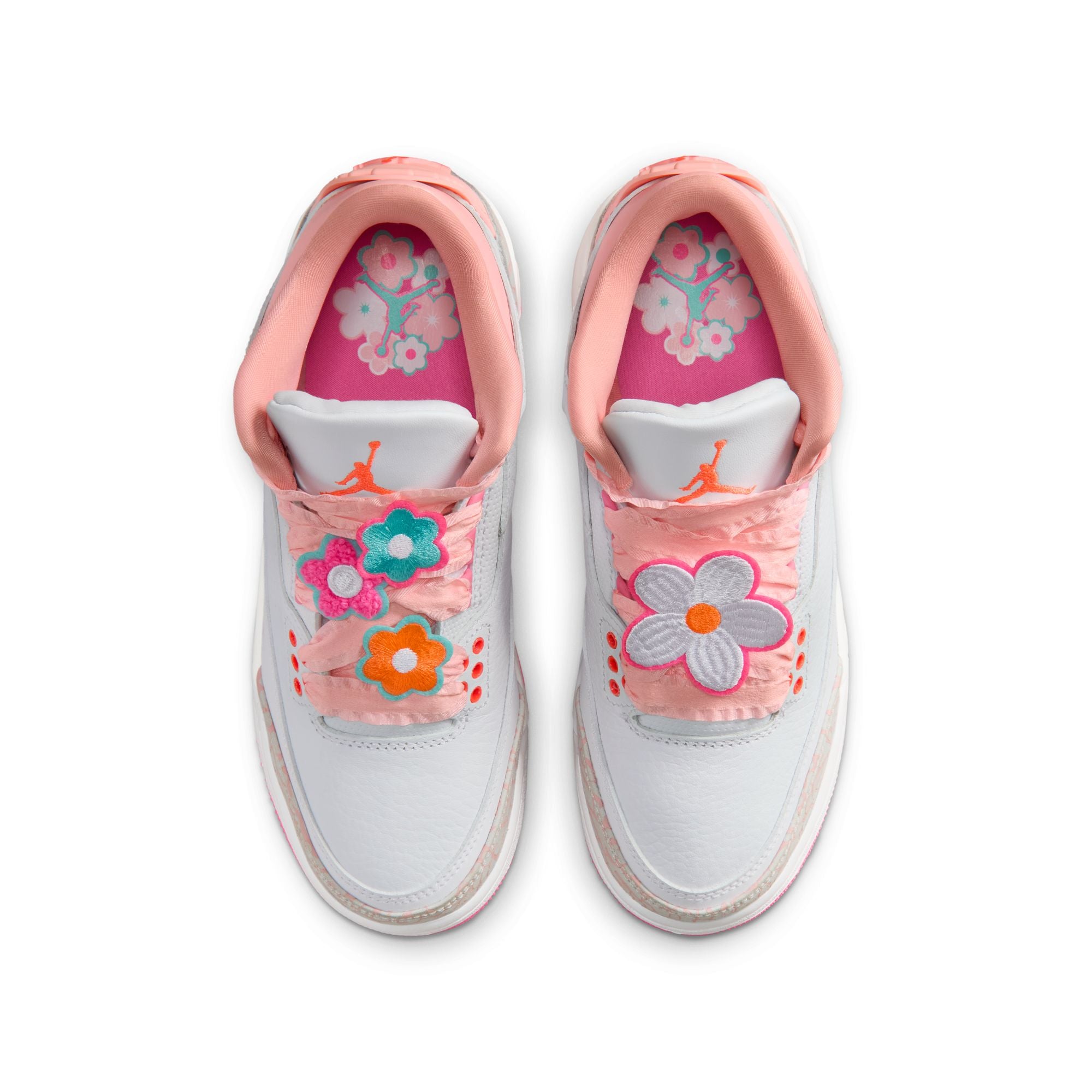Air Jordan 3 Retro Spring Flowers GS